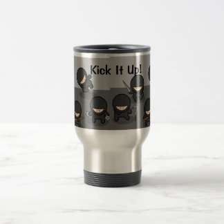 Travel Mug - Ninja "Kick it Up!" Reisbeker