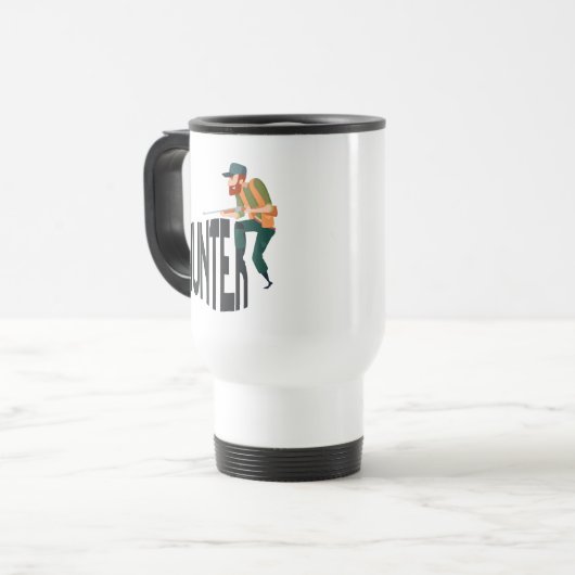 Travel mug reisbeker (Voorkant links)