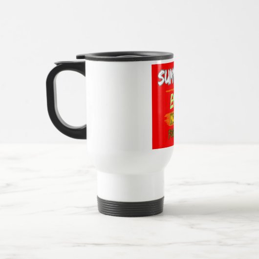 Travel mug reisbeker (Links)