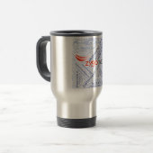 Travel Mug (square) Reisbeker (Voorkant links)