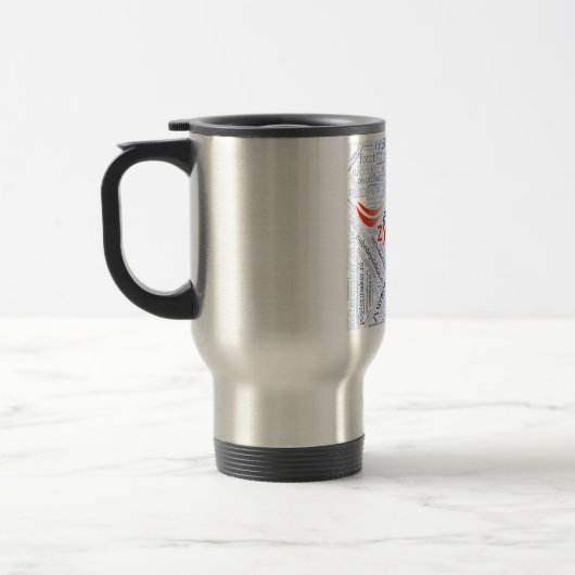 Travel Mug (square) Reisbeker (Links)