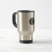 TRAVEL MUG STIJL ONTWERP REISBEKER (Voorkant links)