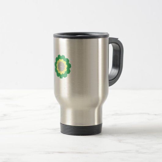 TRAVEL MUG STIJL ONTWERP REISBEKER (Voorkant rechts)