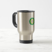 TRAVEL MUG STIJL ONTWERP REISBEKER (Voorkant links)