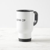 TRAVEL MUG STIJL ONTWERP REISBEKER (Voorkant rechts)