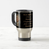 Travel Mug : Thomas Jefferson Reisbeker (Voorkant links)