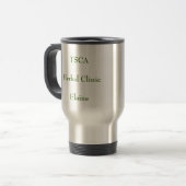 Travel Mug, TSCA kruidenkliniek Elaine Reisbeker (Voorkant links)