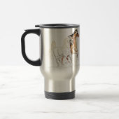 Travel Mug van Arabische paarden Reisbeker (Links)