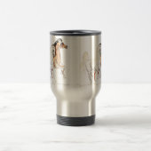 Travel Mug van Arabische paarden Reisbeker (Center)