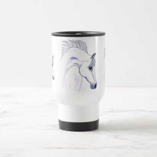 Travel Mug van de Equestriaanse Rug Reisbeker (Center)