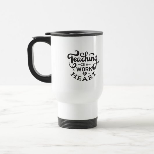 Travel Mug van de leraar Reisbeker (Links)