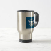 Travel Mug van de vlag Logo Reisbeker (Voorkant rechts)