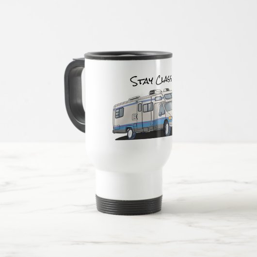 Travel Mug van klasse C Reisbeker (Voorkant links)