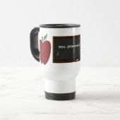 Travel Mug van landestien Apple Teacher Reisbeker (Voorkant links)
