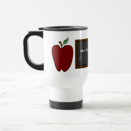 Travel Mug van landestien Apple Teacher Reisbeker