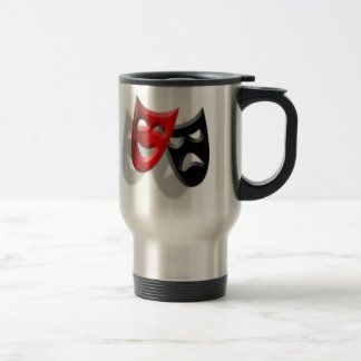 Travel Mug van theatermaskers Reisbeker