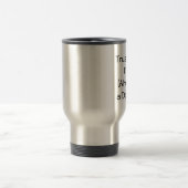 Travel mug - Vertrouw me, ik ben (bijna) dokter Reisbeker (Center)