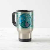 Travel Mug voor bloemen Reisbeker (Voorkant links)