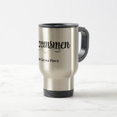 Travel Mug voor Groomsmen Reisbeker (Voorkant rechts)