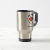 Travel Mug voor lerarenwaardering Reisbeker (Voorkant rechts)