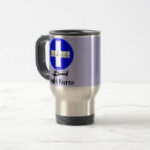 Travel Mug voor vliegend verpleegster Reisbeker (Voorkant links)