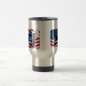 Travel Mug voor vrachtwagenchauffeur met Amerikaan Reisbeker (Center)