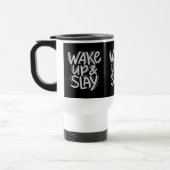 Travel Mug – WAKE UP & SLAY Bold Motivational Reisbeker (Links)
