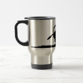 Travel Mug Westerne Cowboy Horse Roping Reisbeker (Links)