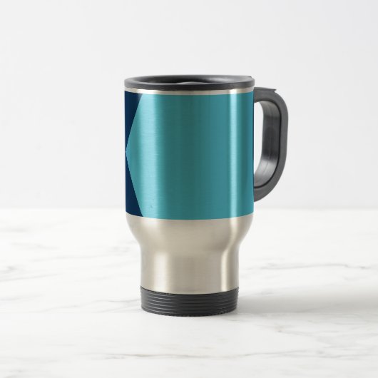 Travel Mug with Flag of Minnesota, USA Reisbeker (Voorkant rechts)