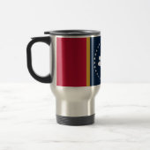 Travel Mug with Flag of Mississippi State, USA Reisbeker (Links)