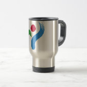 Travel Mug with Flag of Seoul, South Korea Reisbeker