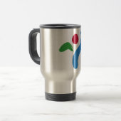 Travel Mug with Flag of Seoul, South Korea Reisbeker