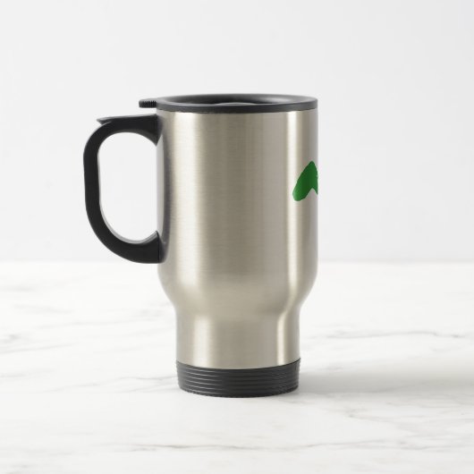 Travel Mug with Flag of Seoul, South Korea Reisbeker (Links)