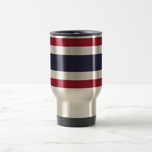Travel Mug with Flag of Thailand Reisbeker (Center)
