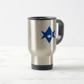 Travel Mug with Flag of Toyota City, Japan Reisbeker (Voorkant rechts)