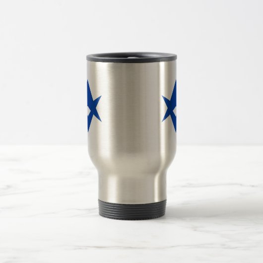 Travel Mug with Flag of Toyota City, Japan Reisbeker (Center)