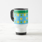 Travel Mug zonder morsen: Primroses Polkas persona Reisbeker (Voorkant links)