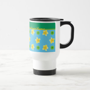 Travel Mug zonder morsen: Primroses Polkas persona Reisbeker