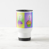 Travel Mugs - Birthday Cupcakes Reisbeker (Center)