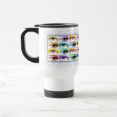 Travel Mugs - Pop Art Eyes Reisbeker (Links)