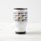 Travel Mugs - Pop Art Eyes Reisbeker (Center)