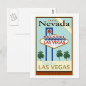 Travel Nevada Briefkaart (Voorkant / Achterkant)