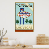 Travel Nevada Poster (Keuken)