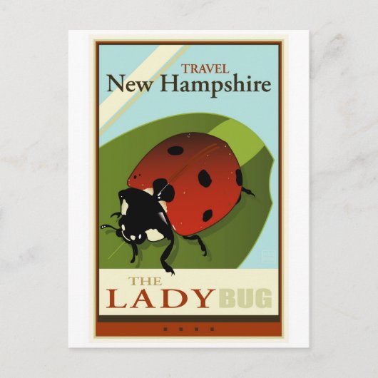 Travel New Hampshire Briefkaart (Voorkant)