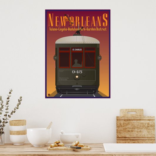 TRAVEL-New Orleans Poster (Keuken)