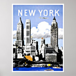 Travel New York Amerika  Poster
