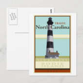 Travel North Carolina Briefkaart (Voorkant / Achterkant)