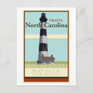 Travel North Carolina Briefkaart