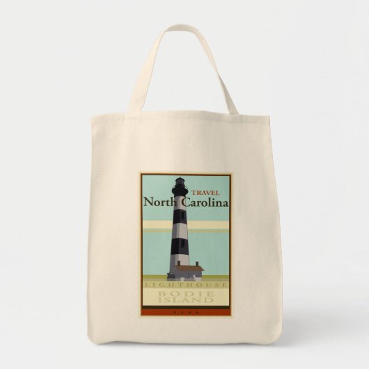 Travel North Carolina Tote Bag (Voorkant)