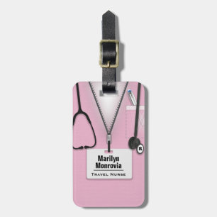 Travel Nurse Bagagelabel